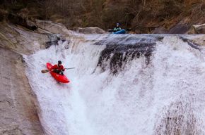 Training auf dem Rio Cavado
