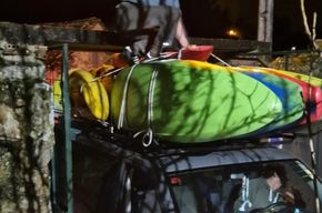 Zu hohe Ladung oder zu niedriges Tor