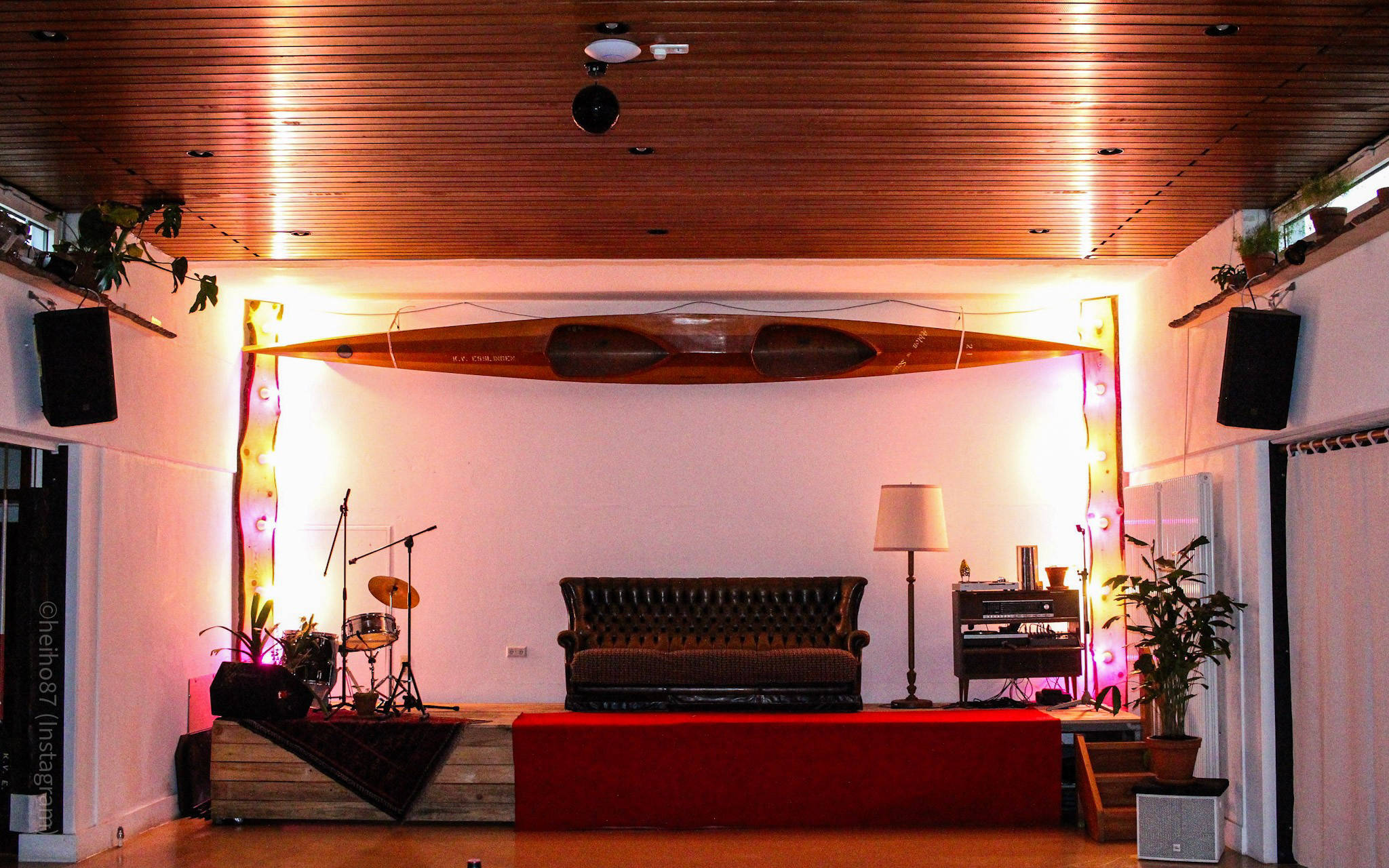 Blick auf die Bühne