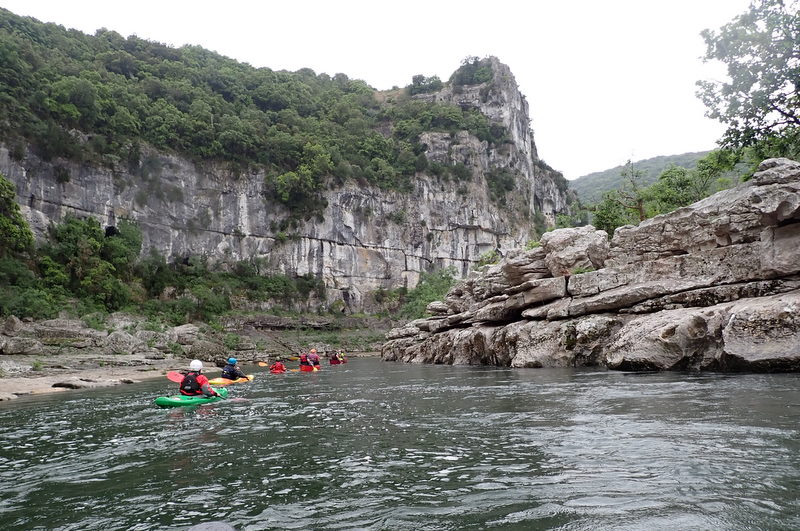 Paddeln in Südfrankreich ist einfach schön