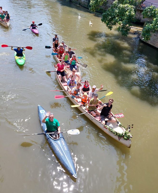 Bei der Jubiläumsfahrt 2024