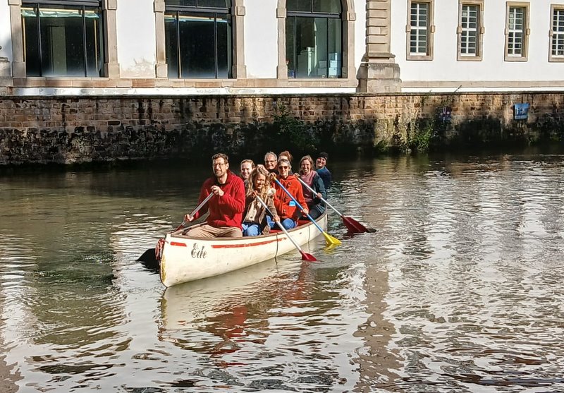 Kanutour auf dem Rossneckar