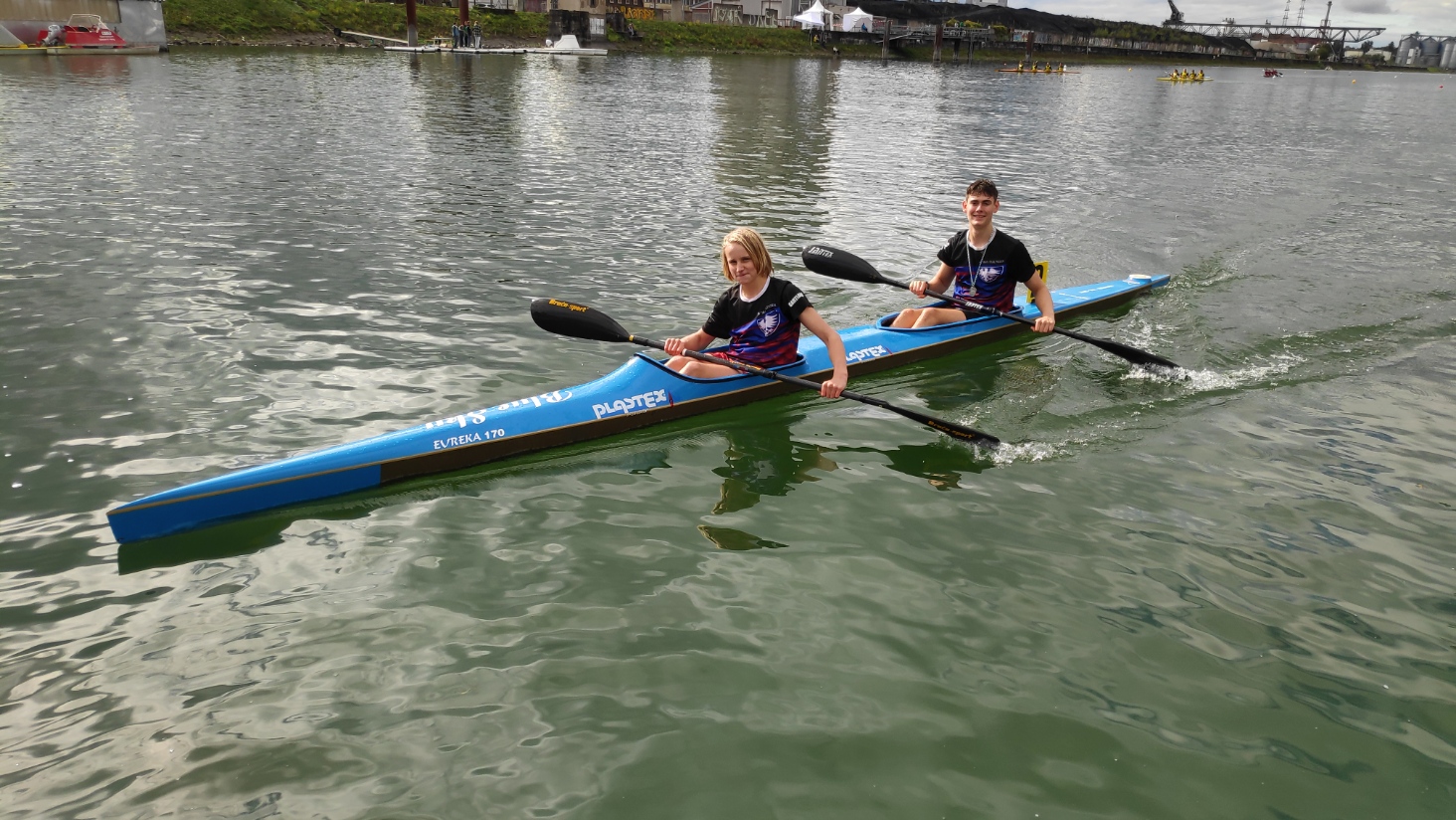 Santiago Fricke und Joris Krenzke bei der Baden Württembergischen Meisterschaft